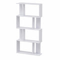 Scaffale Per Soggiorno, Libreria Bianca Per Camera, 5 Ripiani Legno Mdf, Moderna - Misure: 169 ¡Á 60 ¡Á 24 cm (HxLxP) - arte. RE4585