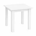 Tavolo da pranzo Karlos, Bianco, 80 ¡Á 80 cm, adatto per 2, 4 persone per l'utilizzo nella zona pranzo