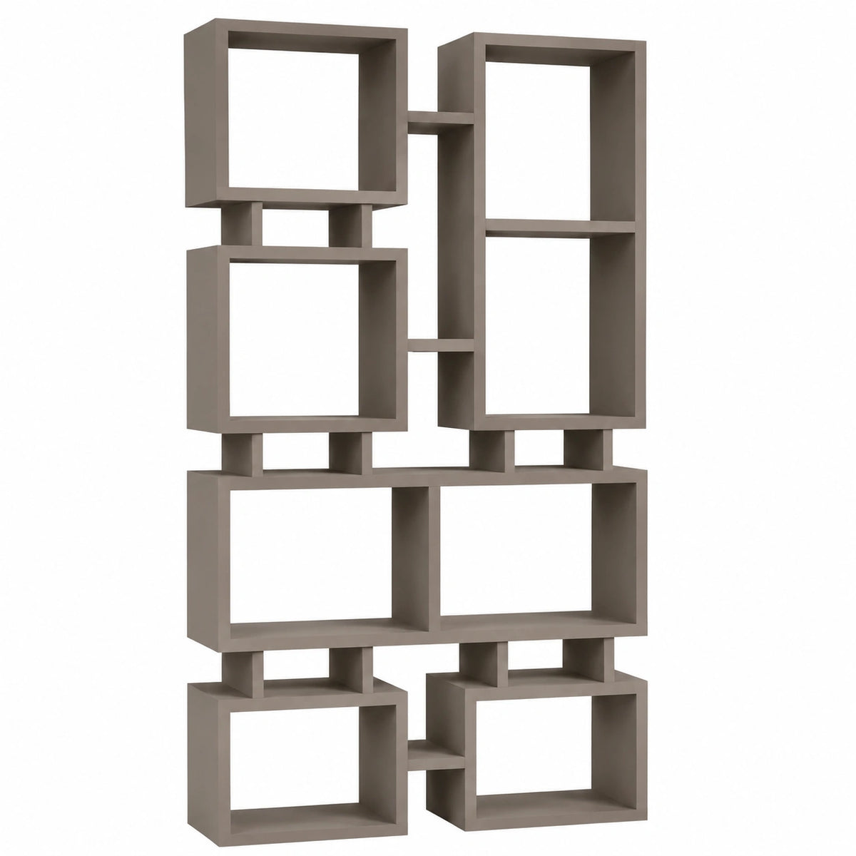 Libreria a 4 Ripiani Multiscaffale in Legno Moderno, Scaffalatura Versatile con Struttura Resistente, Ideale per Soggiorno, Ufficio, Studio