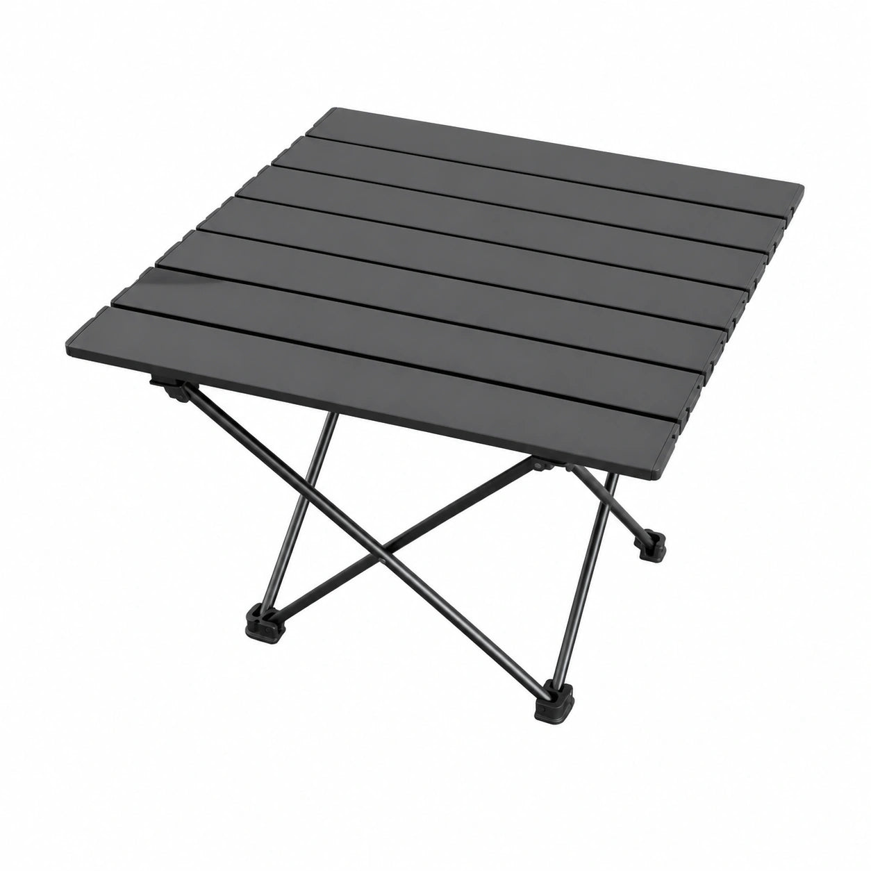 Tavolo pieghevole da campeggio, piccolo 55 ¡Á 41 ¡Á 40 cm fino a 20 kg, in alluminio leggero, pieghevole, tavolo da picnic portatile con borsa per il