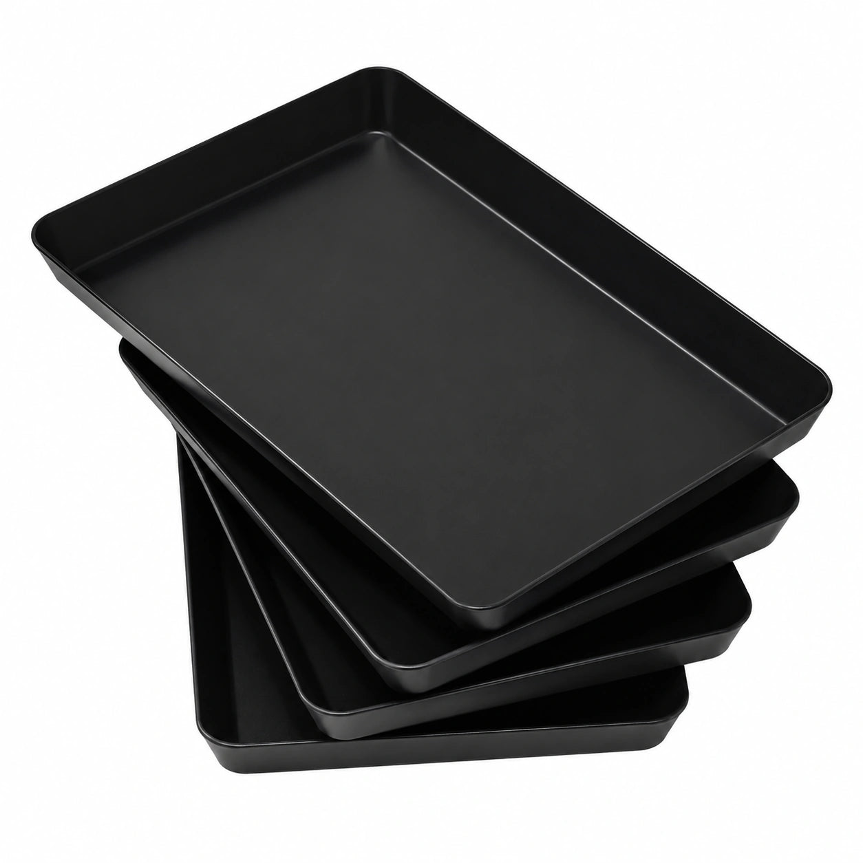 Lifewit Vassoio da Portata, Vassoio Plastica Rettangolo peccato BPA, 36.7 ¡Á 24cm per Buffet Dolci, Portafrutta da Tavolo, Cucina Decorativo