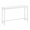 Consolle Ingresso, Tavolo Consolle, 100 cm Tavolo Console Stretto, Tavolino da Divano Bamb¨´ per Soggiorno, Corridoio