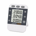 Timer Cucina Digitale Magnetico 3 Canali Volume Regolabile, Con conteggio su, gi¨´, cronometro, ampio display