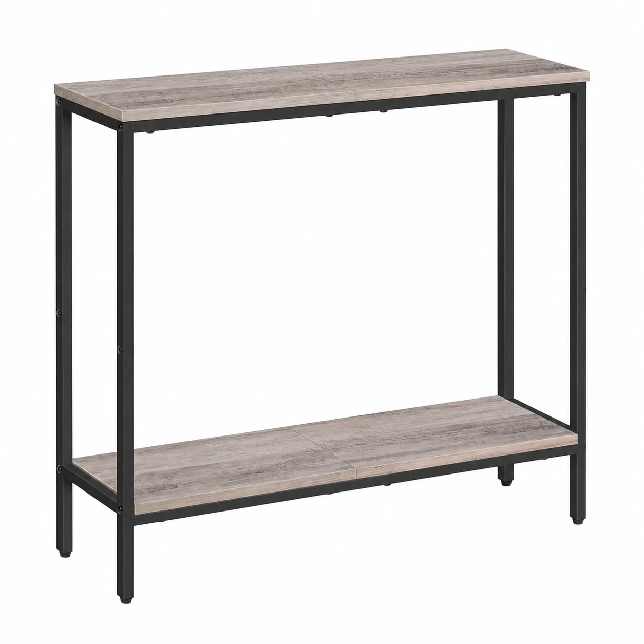 Consolle Ingresso, 75 cm Tavolo Console Stretto, Piccolo Tavolo per Decorazioni, Tavolino da Divano con Ripiano, Corridoio